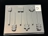 557sp 8-Bit Mario Chocolate Candy Lollipop Mold FACTORY SECOND 557sp 8-Bit Mario Chocolate Candy Lollipop Mold FACTORY SECOND
